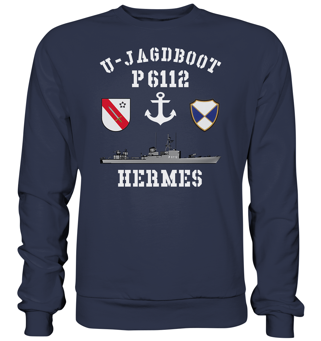 U-Jagdboot P6112 HERMES Anker - Premium Sweatshirt