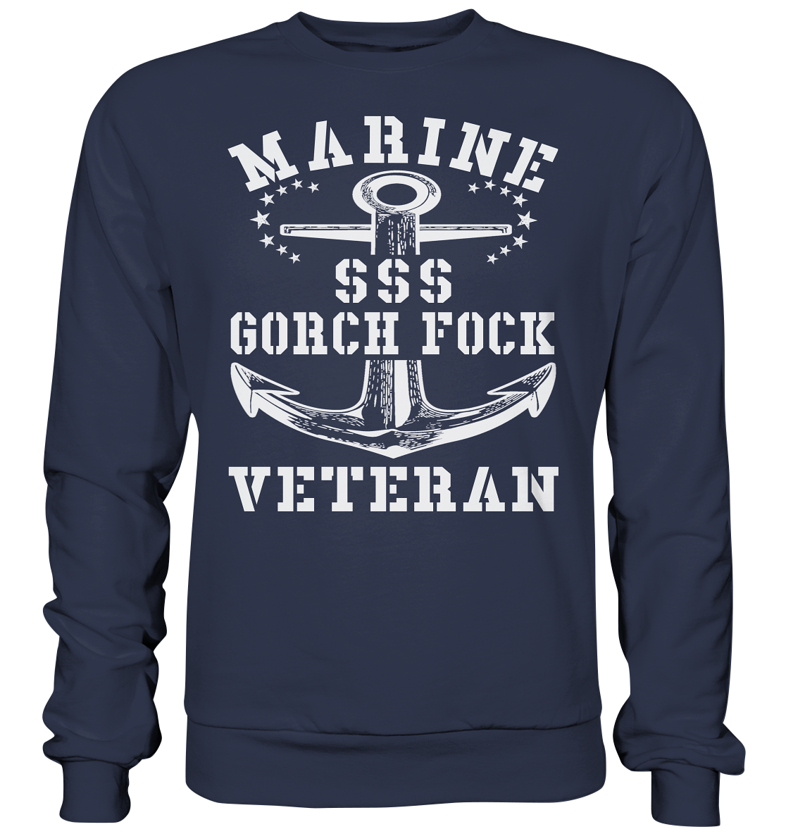 SSS GORCH FOCK MARINE VETERAN - Premium Sweatshirt
