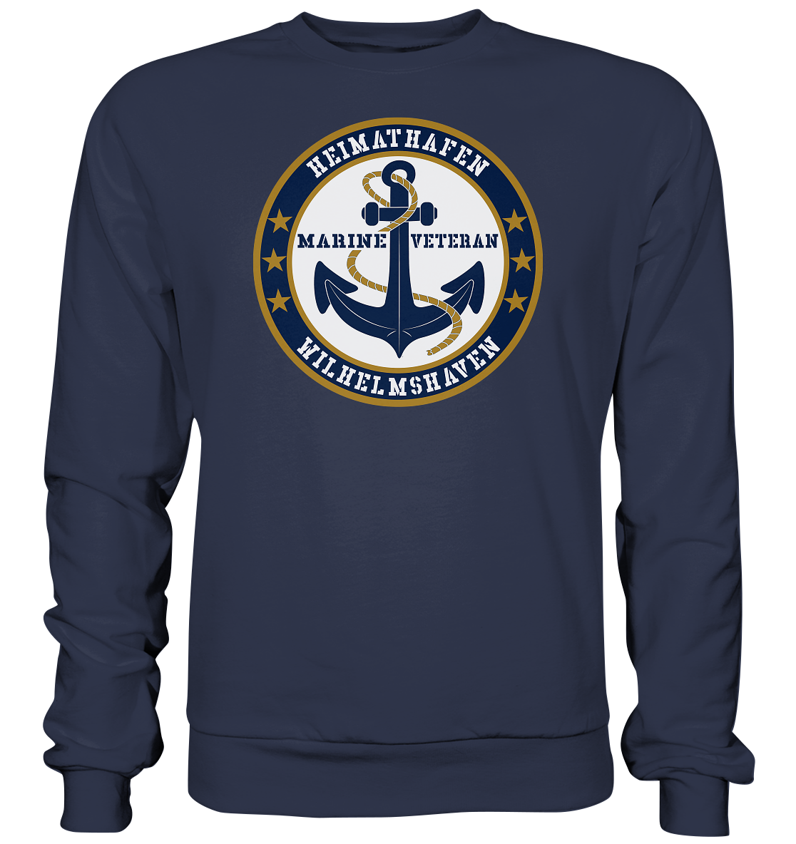 Marine Veteran Heimathafen WILHELMSHAVEN - Premium Sweatshirt