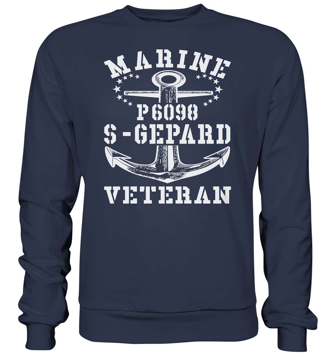 P6098 S-GEPARD Marine Veteran - Premium Sweatshirt