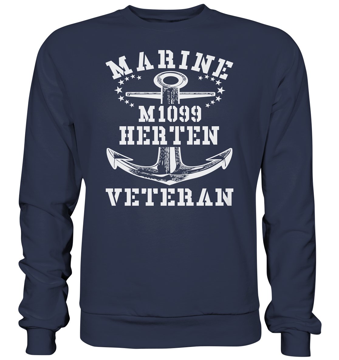 M1099 HERTEN Marine Veteran - Premium Sweatshirt