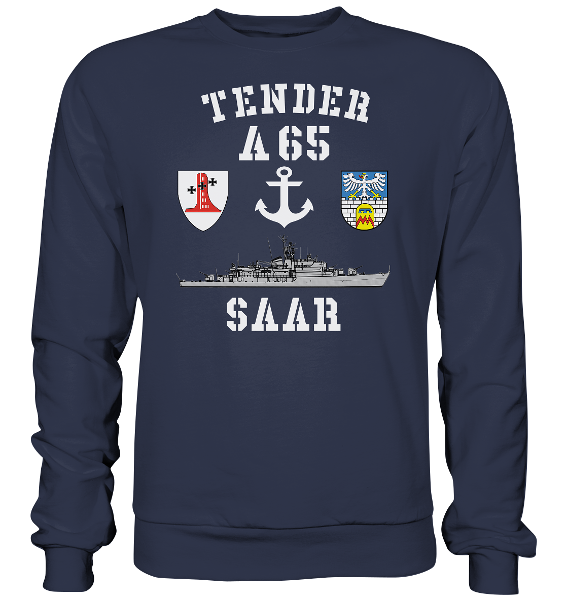 Tender A65 SAAR 1.MSG ANKER - Premium Sweatshirt