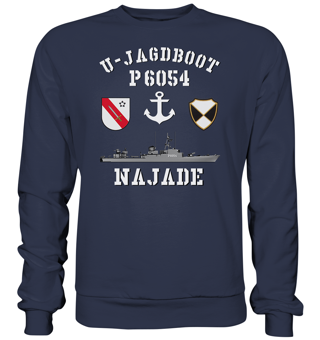 U-Jagdboot P6054 NAJADE Anker - Premium Sweatshirt