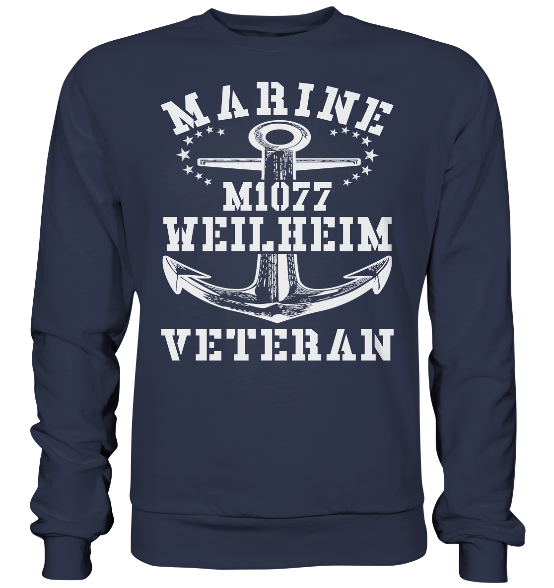 MARINE VETERAN M1077 WEILHEIM - Premium Sweatshirt