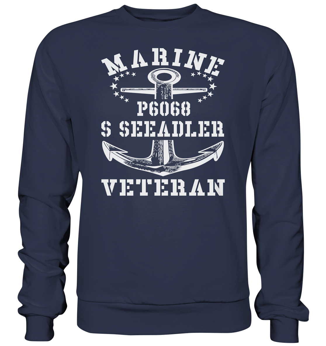 P6068 S SEEADLER Marine Veteran - Premium Sweatshirt