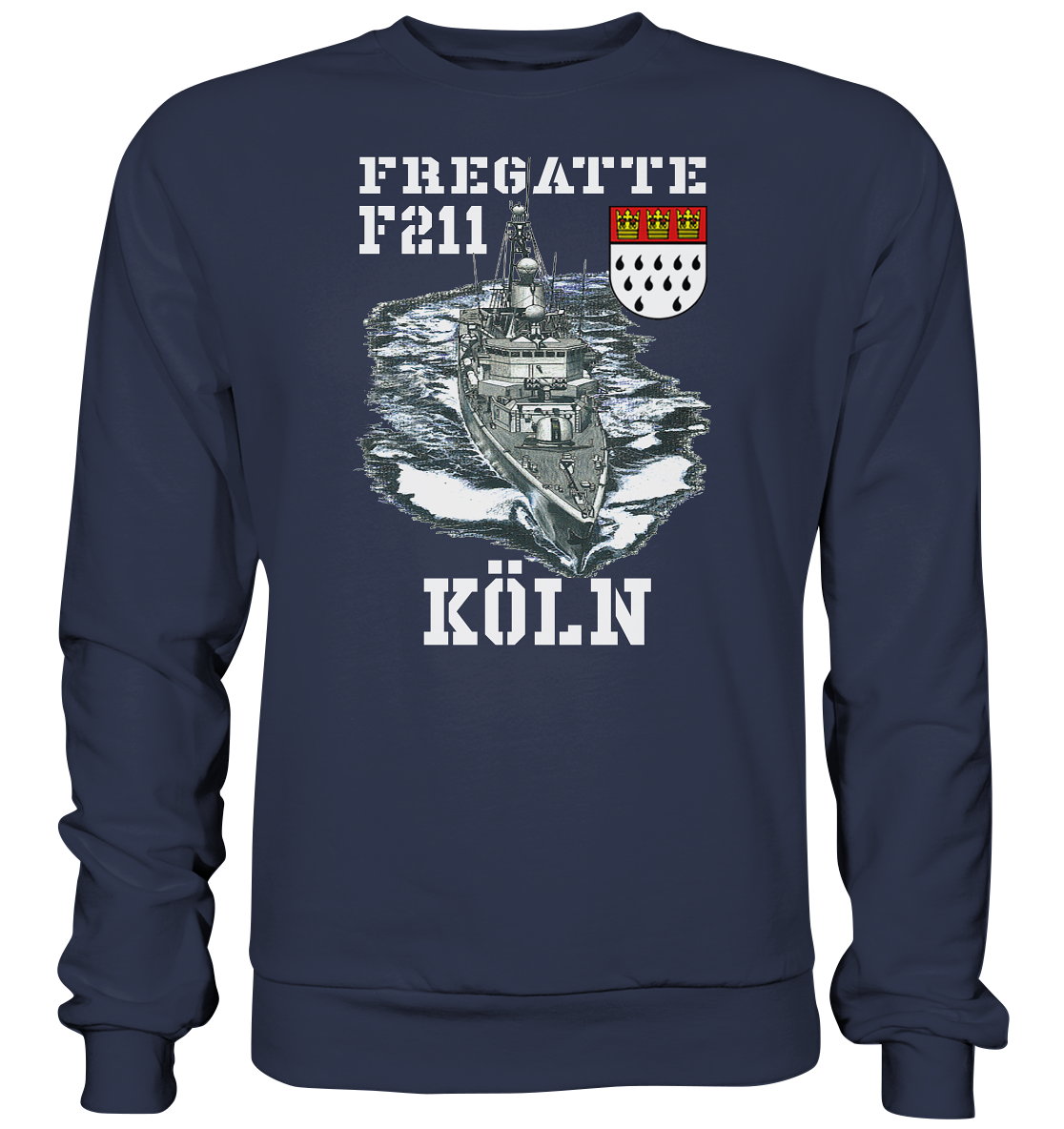 Fregatte F211 KÖLN - Premium Sweatshirt