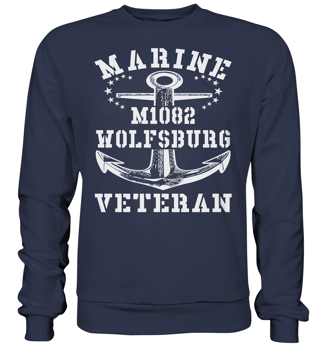 MARINE VETERAN M1082 WOLFSBURG - Premium Sweatshirt