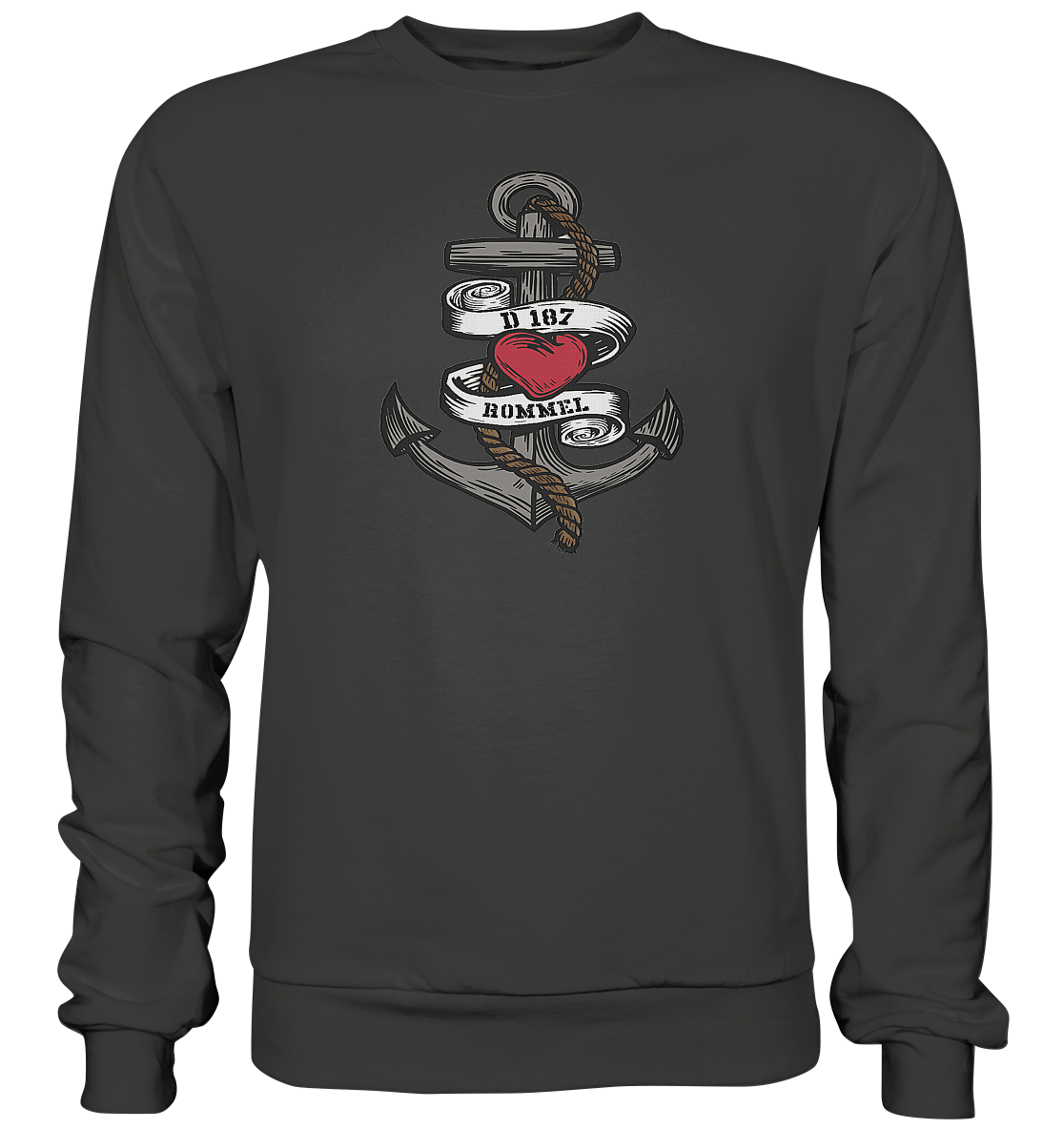 Anker Herz D187 ROMMEL - Premium Sweatshirt