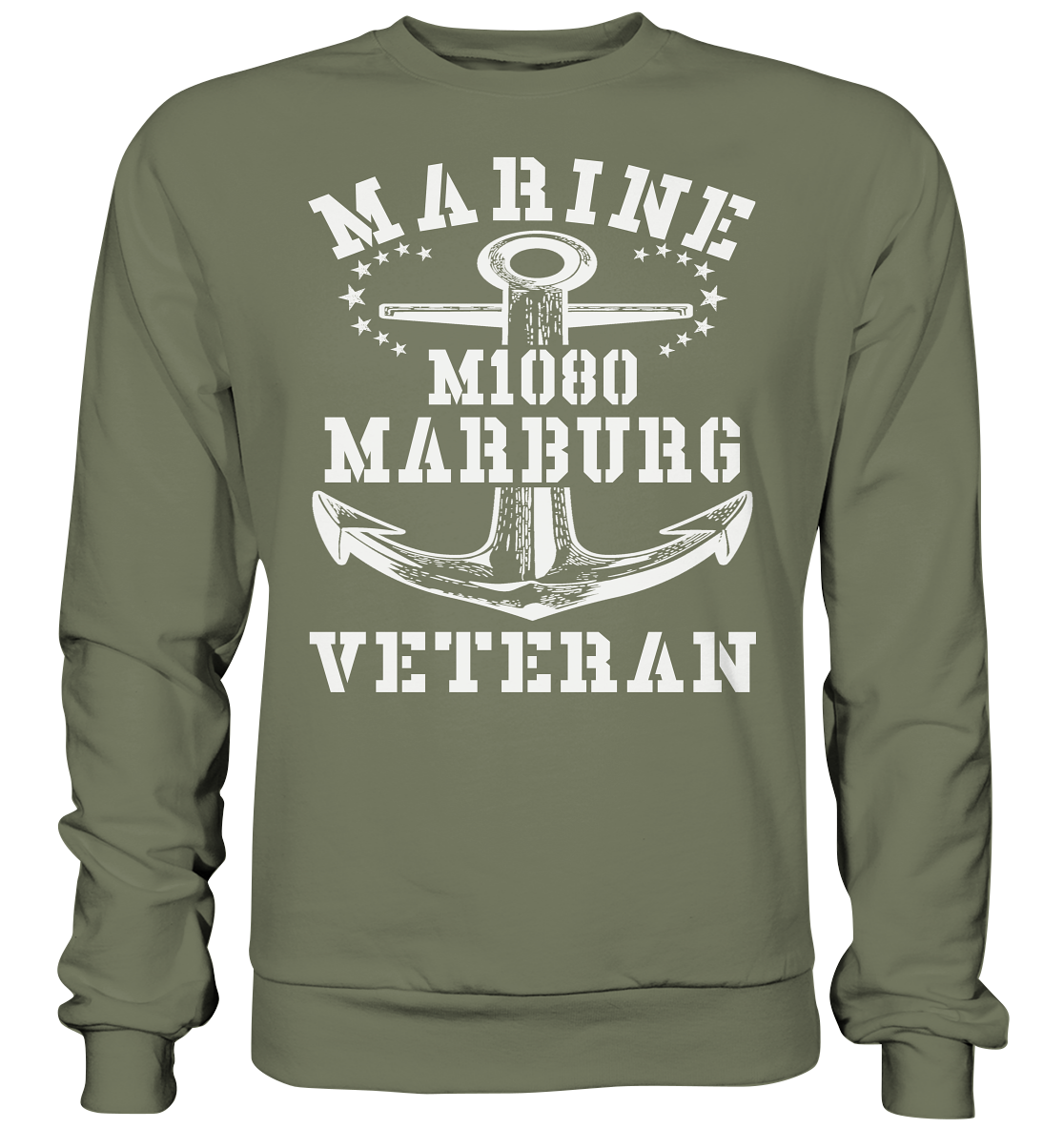 MARINE VETERAN M1080 MARBURG - Premium Sweatshirt