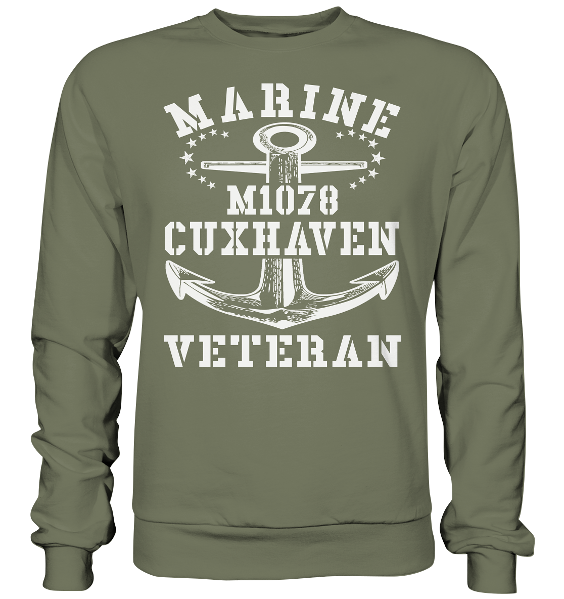 MARINE VETERAN M1078 CUXHAVEN - Premium Sweatshirt