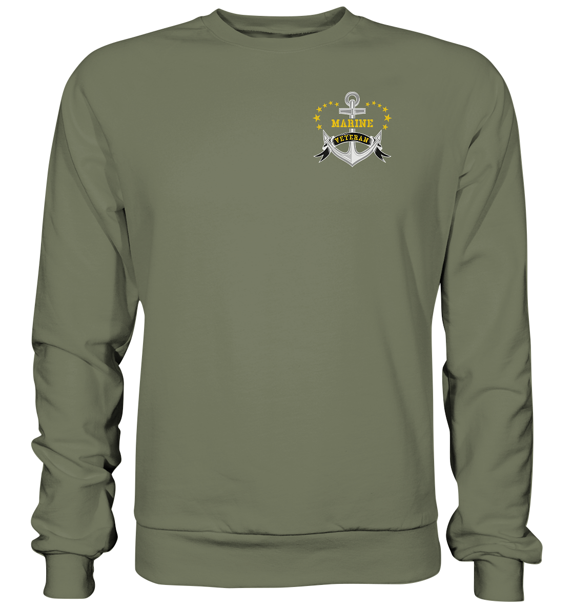 ANKER MARINE VETERAN Brustlogo - Premium Sweatshirt