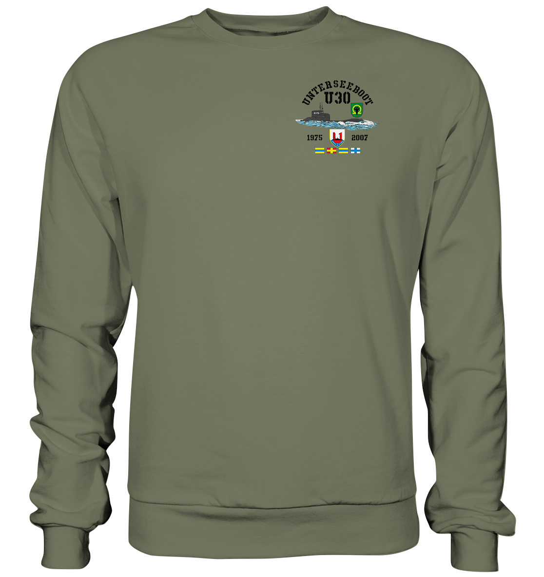 Unterseeboot U30 Brustlogo - Premium Sweatshirt
