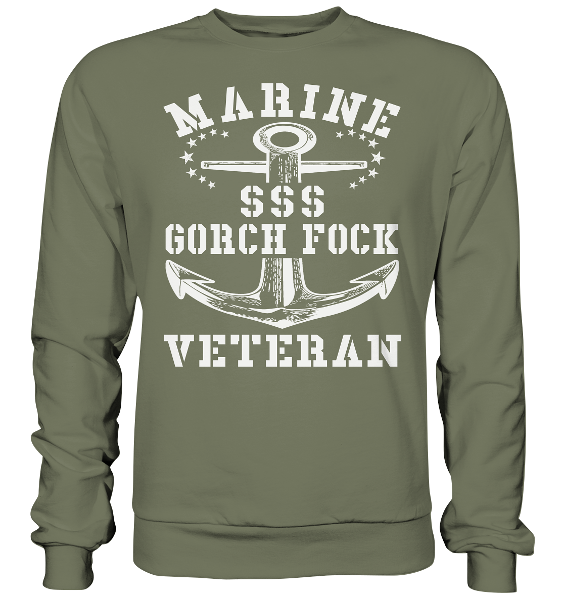 SSS GORCH FOCK MARINE VETERAN - Premium Sweatshirt