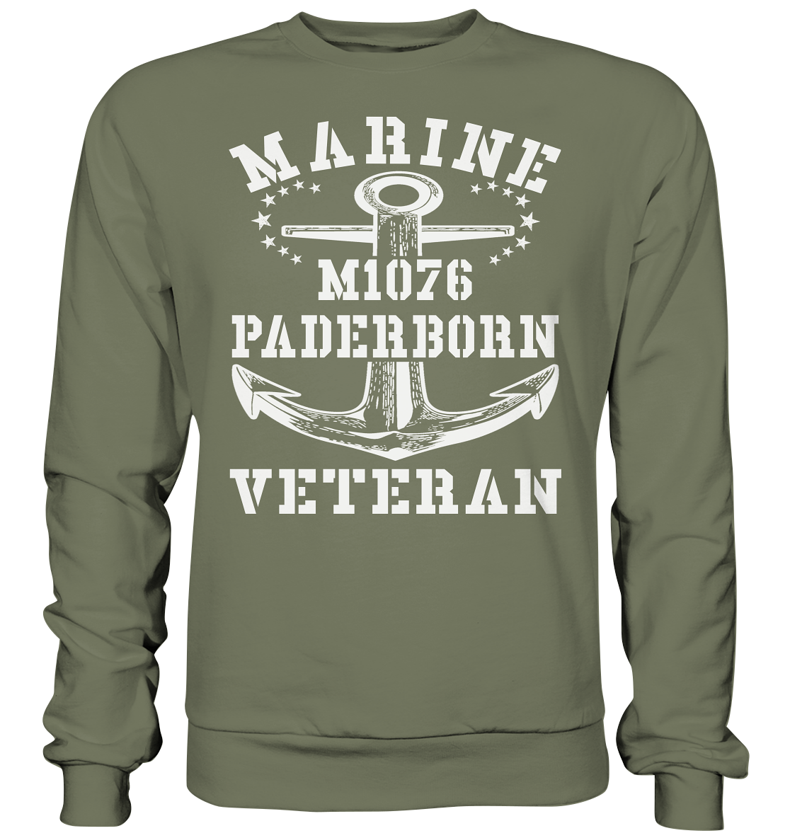 MARINE VETERAN M1076 PADERBORN - Premium Sweatshirt
