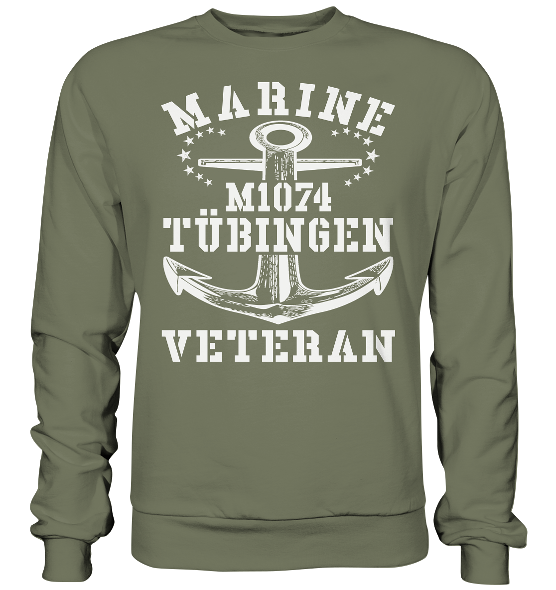 MARINE VETERAN M1074 TÜBINGEN - Premium Sweatshirt
