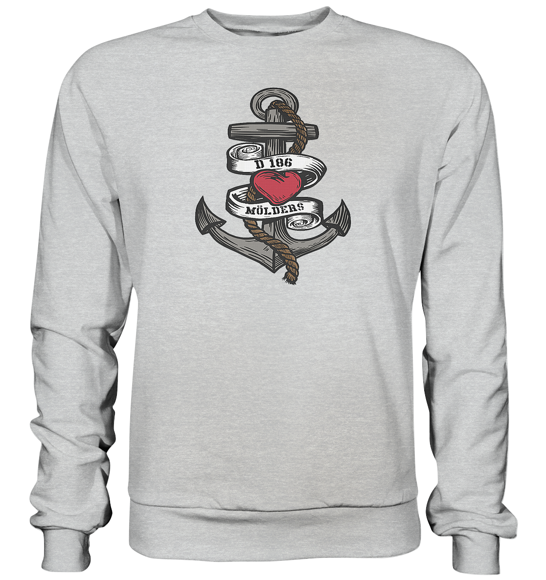 Anker Herz D186 MÖLDERS - Premium Sweatshirt