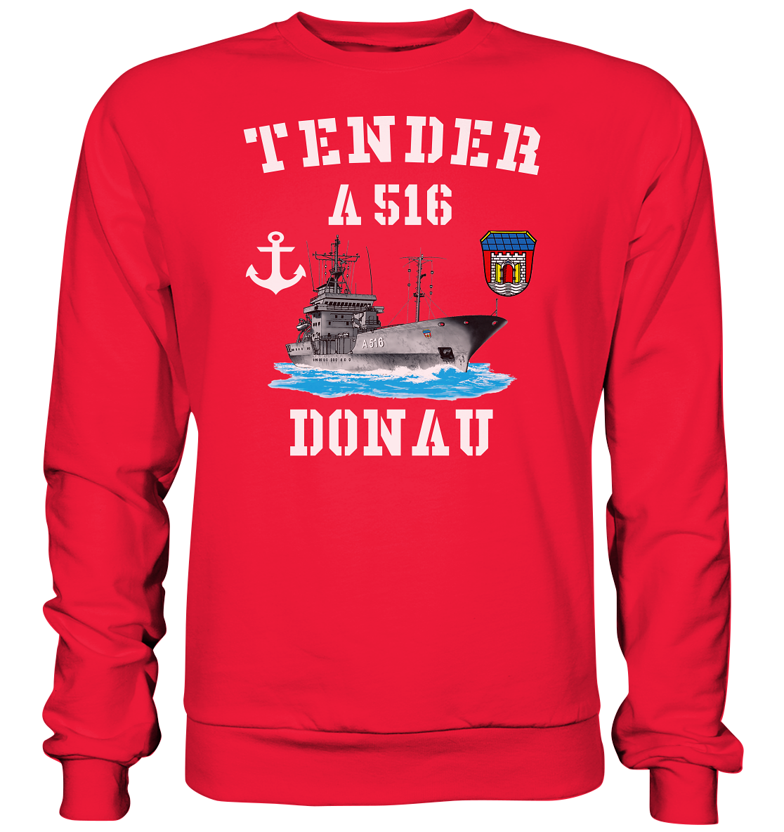 Tender A516 DONAU Anker - Premium Sweatshirt