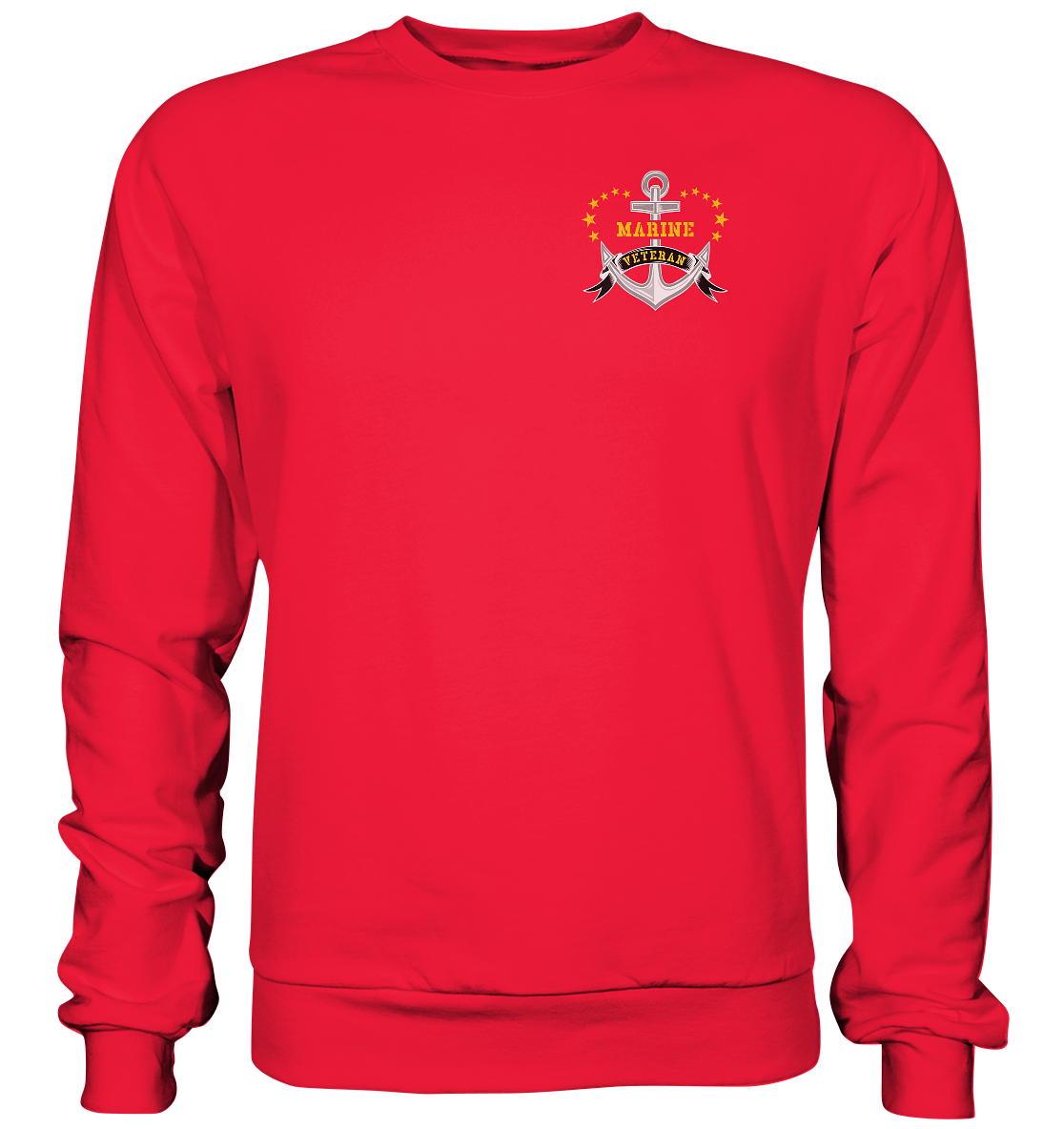 ANKER MARINE VETERAN Brustlogo - Premium Sweatshirt