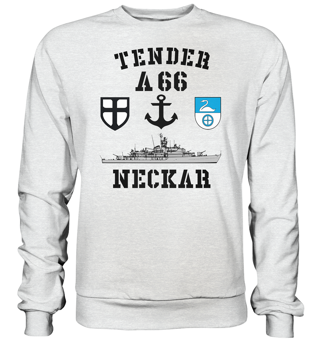 Tender A66 NECKAR 7.SG ANKER - Premium Sweatshirt