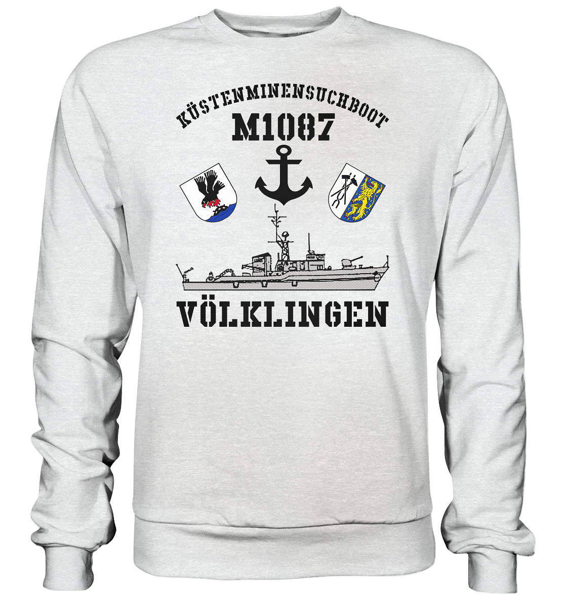 KM-Boot M1087 VÖLKLINGEN - Premium Sweatshirt