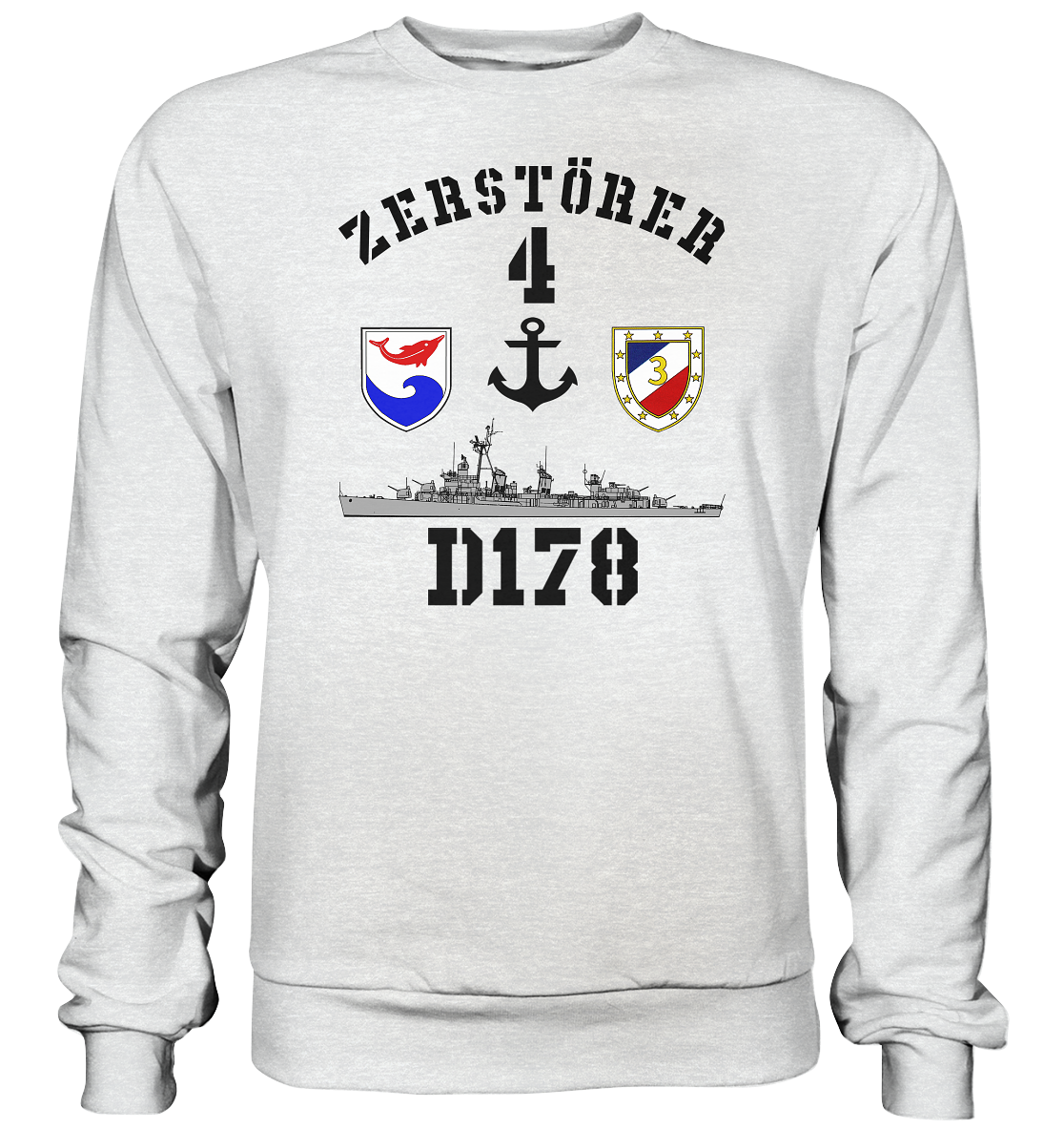 D178 ZERSTÖRER 4 Anker - Premium Sweatshirt