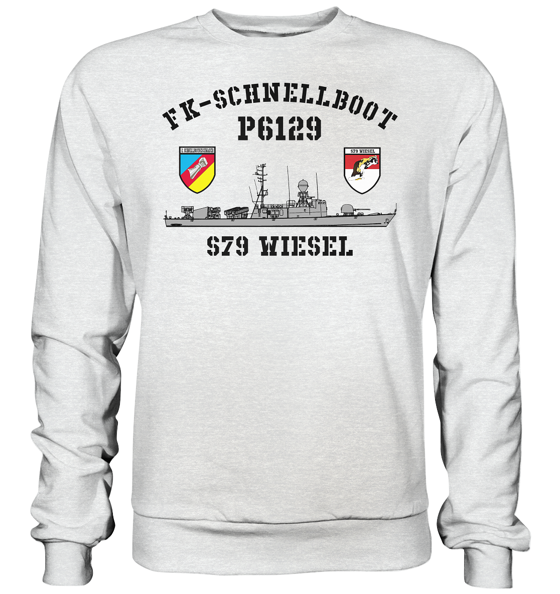 P6129 S79 WIESEL 2.SG - Premium Sweatshirt