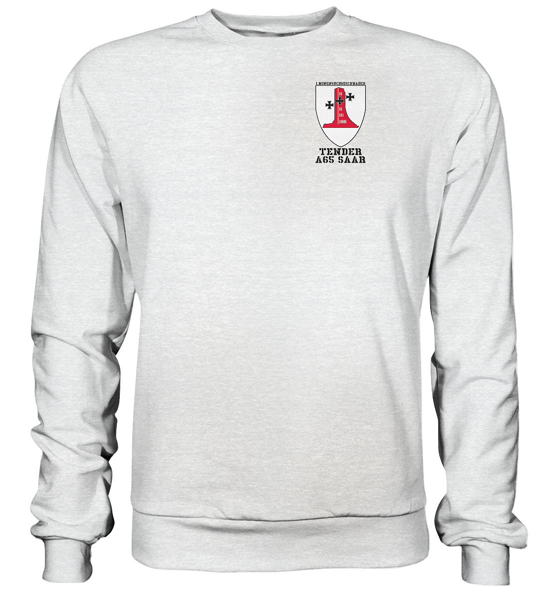 Wappen 1.MSG Tender A65 SAAR - Premium Sweatshirt