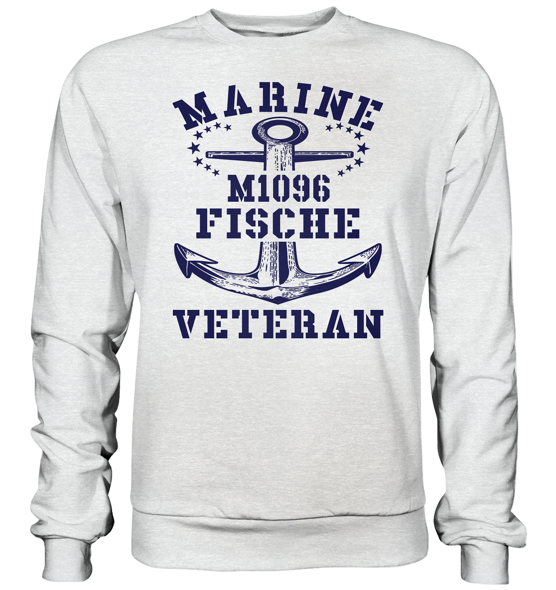 SM-Boot M1096 FISCHE Marine Veteran - Premium Sweatshirt