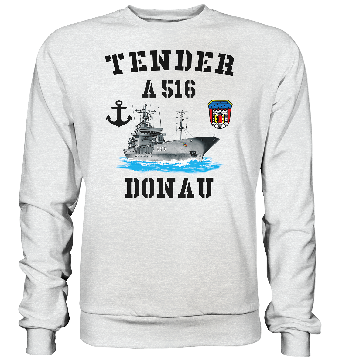Tender A516 DONAU Anker - Premium Sweatshirt