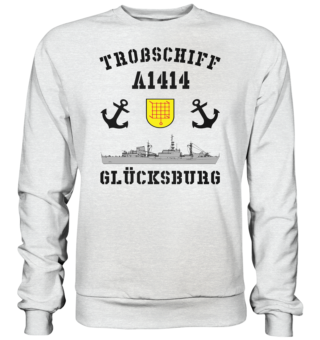 Troßschiff A1414 GLÜCKSBURG - Premium Sweatshirt
