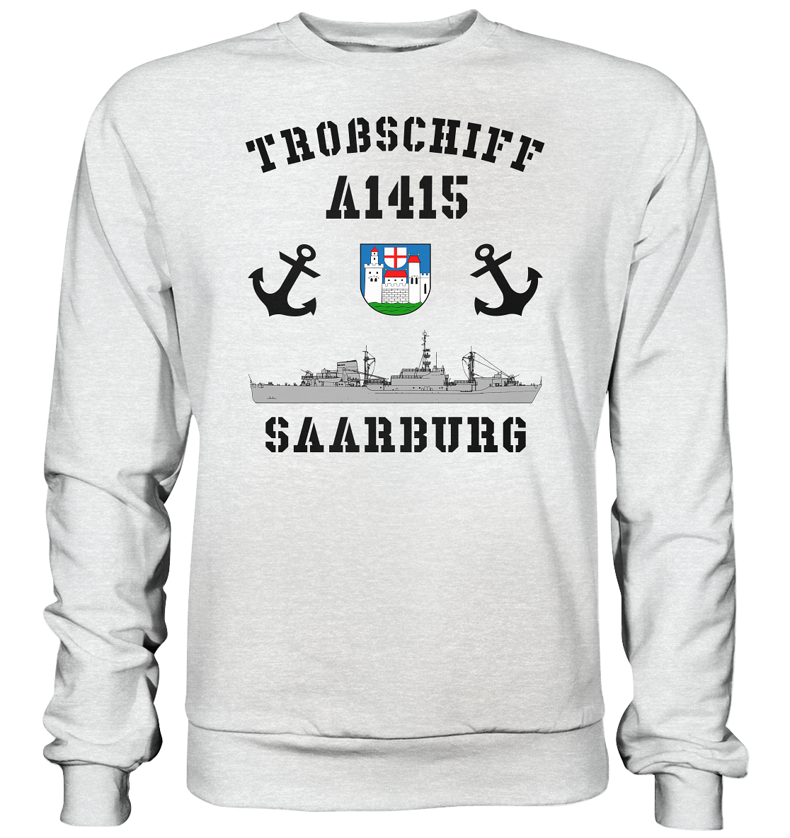 Troßschiff A1415 SAARBURG - Premium Sweatshirt
