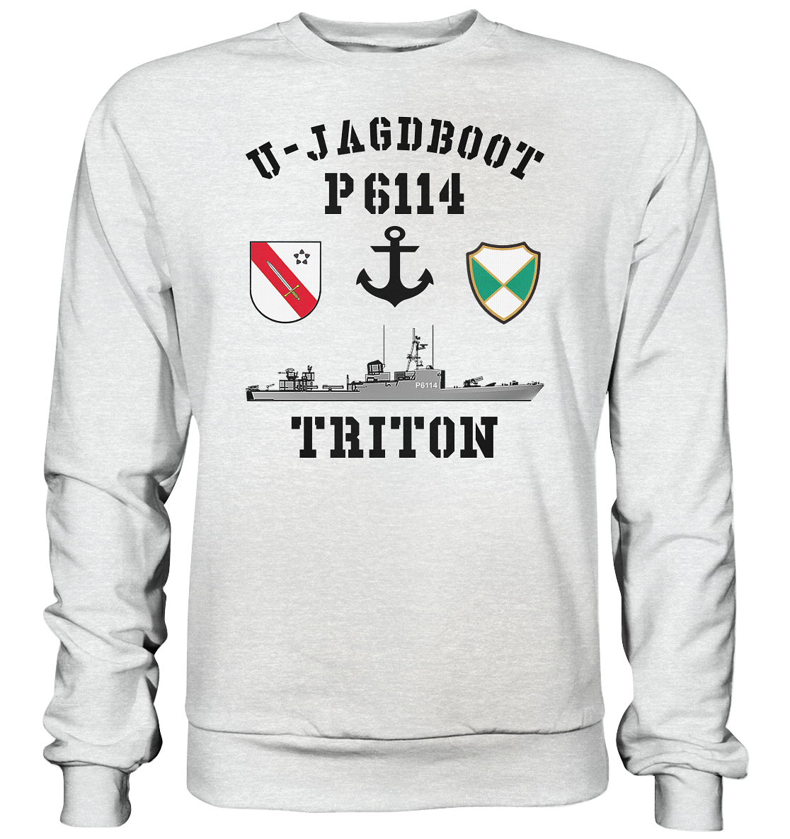 U-Jagdboot P6115 THESEUS Anker - Premium Sweatshirt