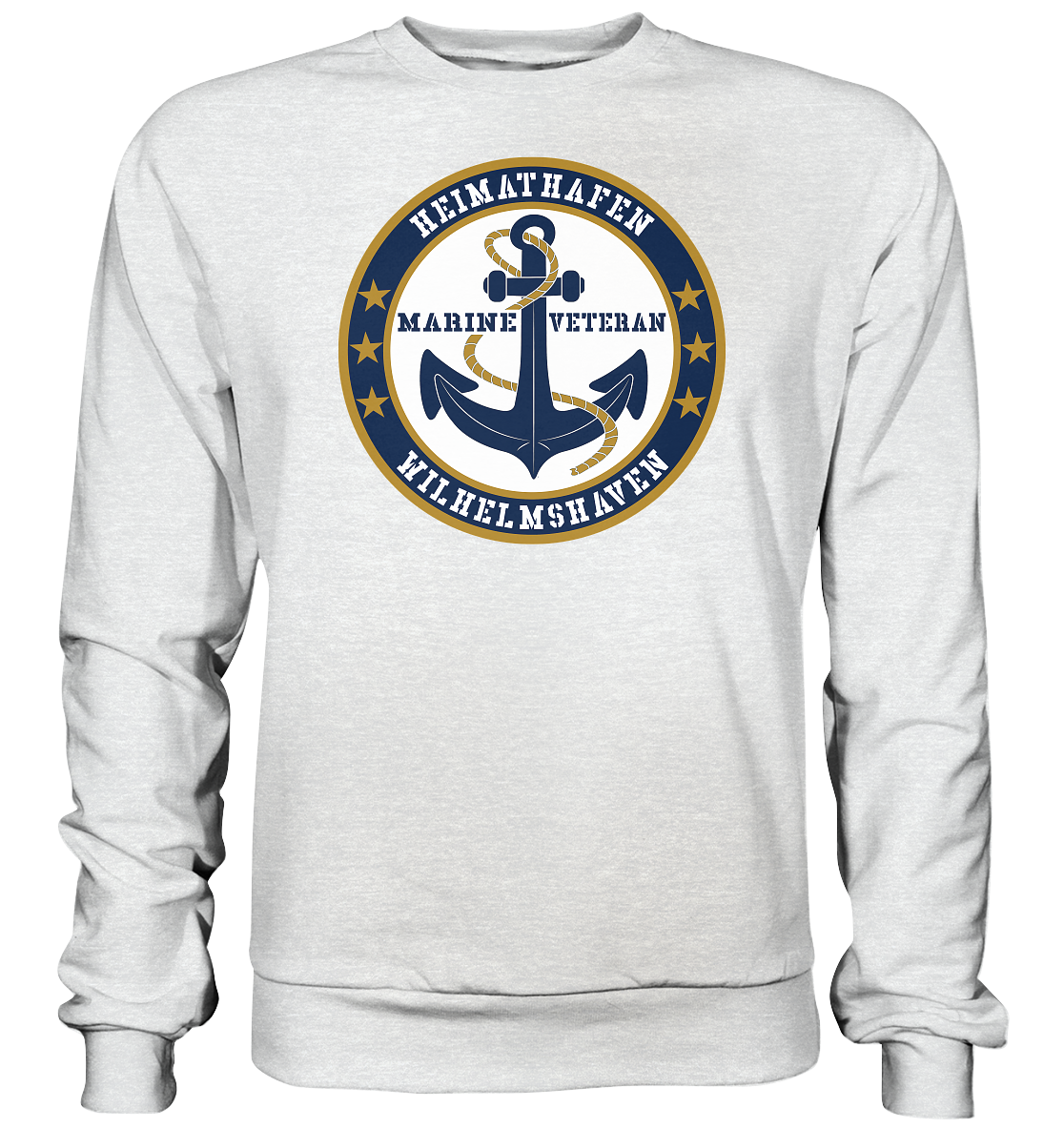 Marine Veteran Heimathafen WILHELMSHAVEN - Premium Sweatshirt