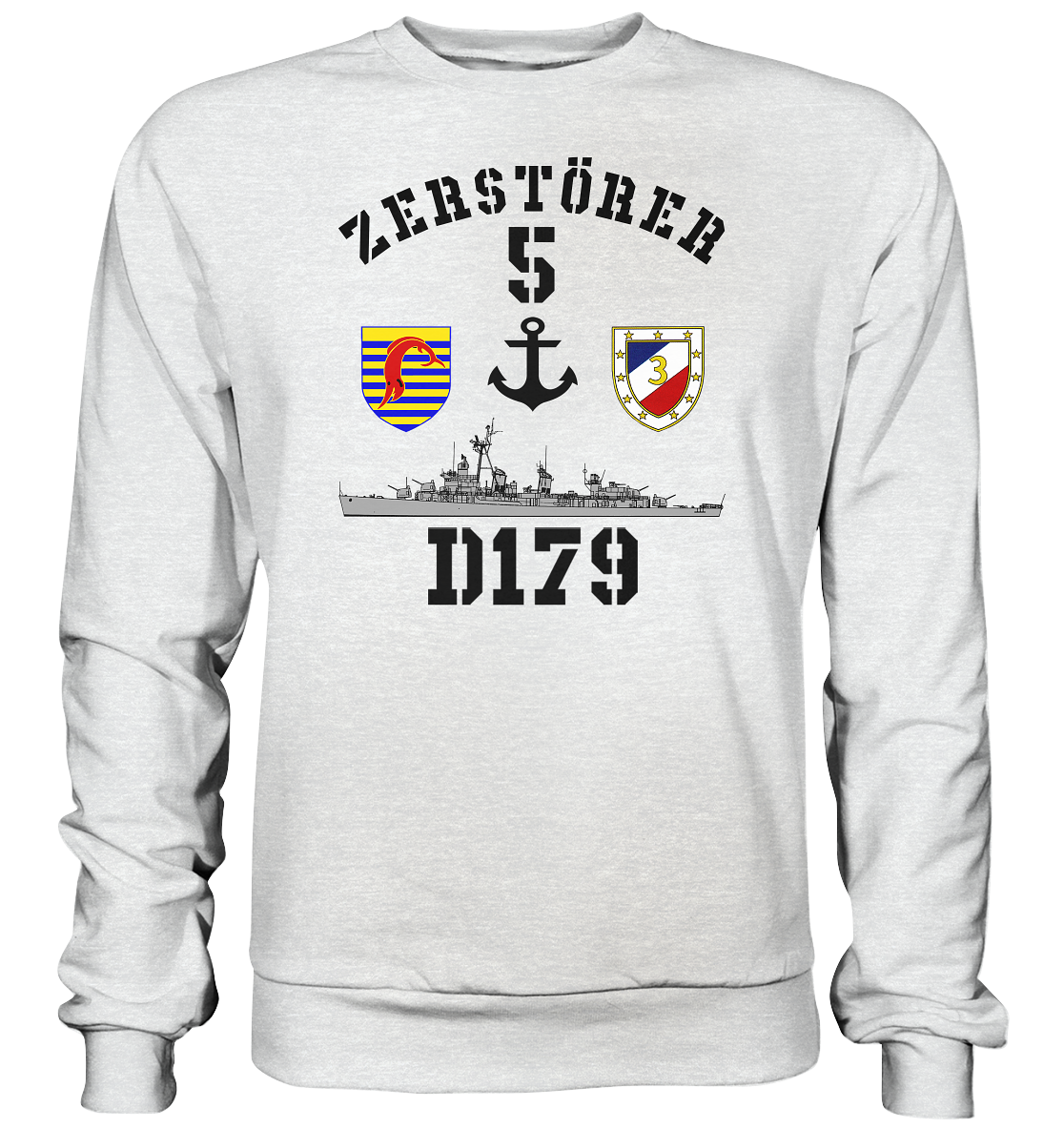 D179 ZERSTÖRER 5 Anker - Premium Sweatshirt