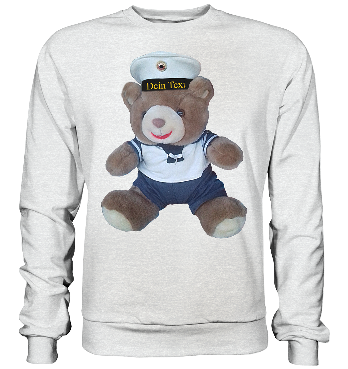 Teddy DEIN TEXT - Premium Sweatshirt