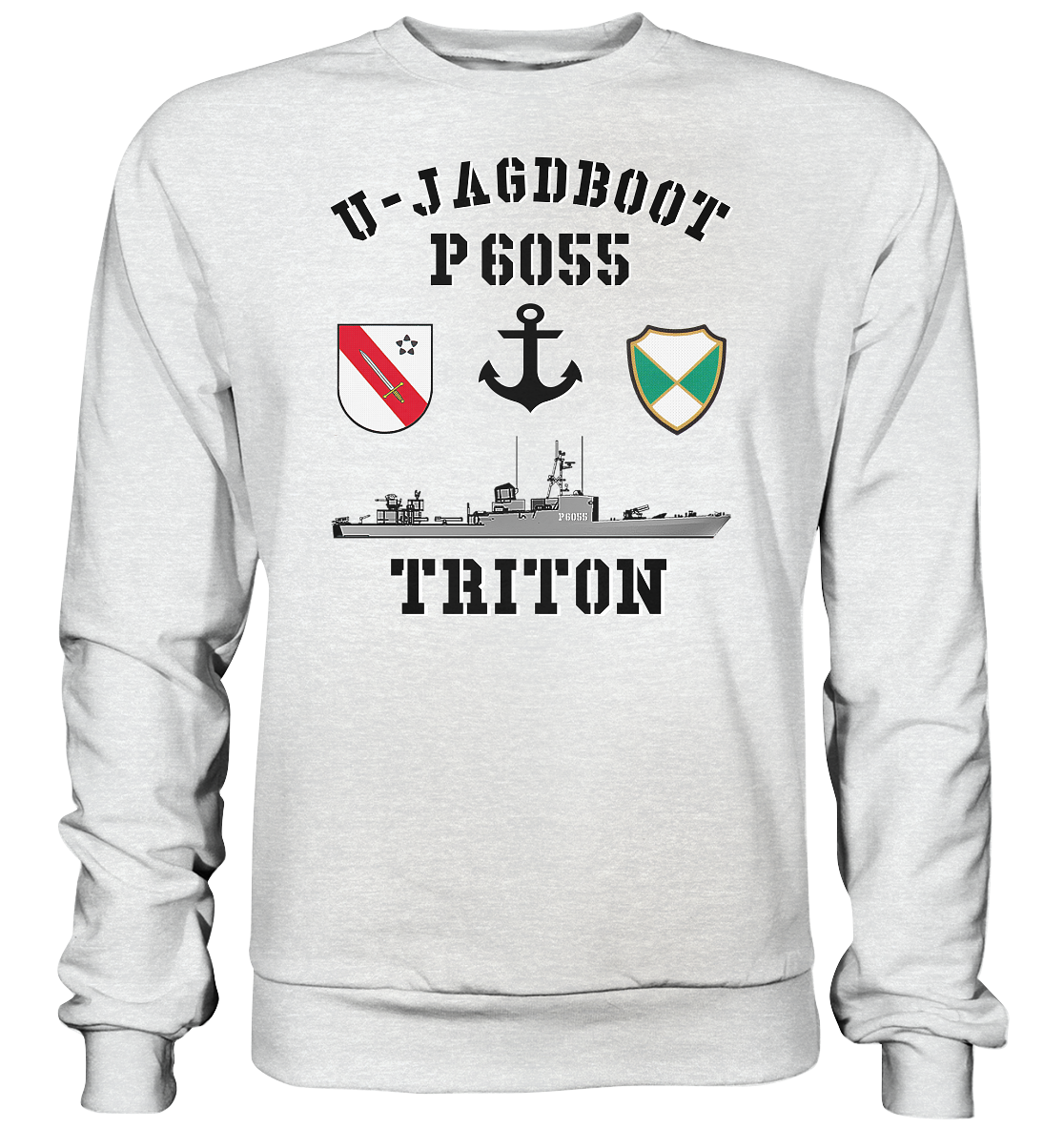 U-Jagdboot P6055 TRITON Anker - Premium Sweatshirt