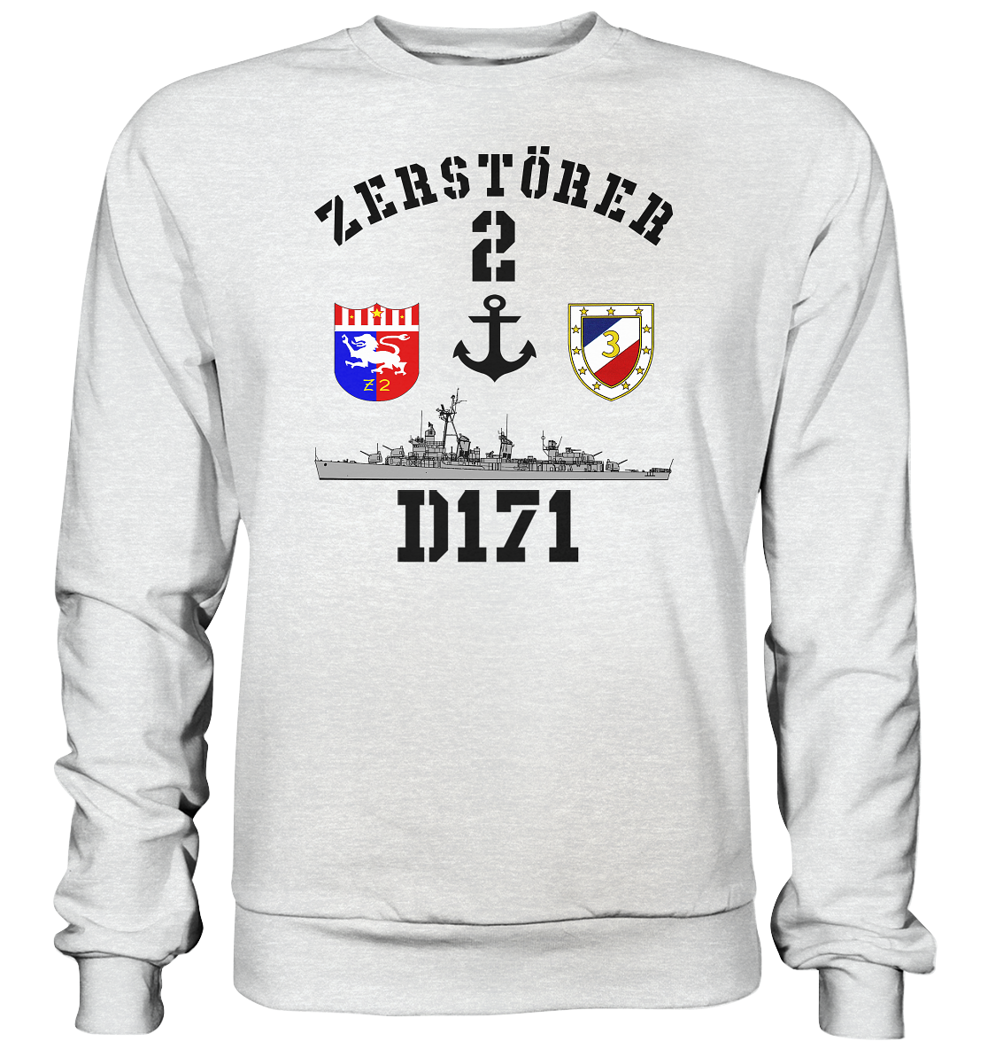 D171 ZERSTÖRER 2 Anker - Premium Sweatshirt