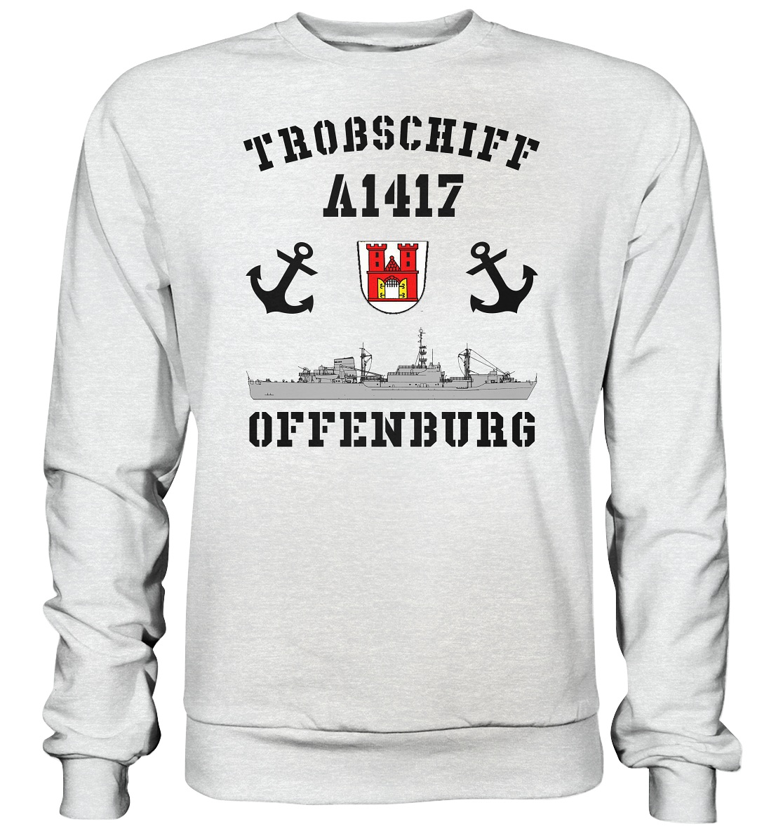 Troßschiff A1417 OFFENBURG - Premium Sweatshirt