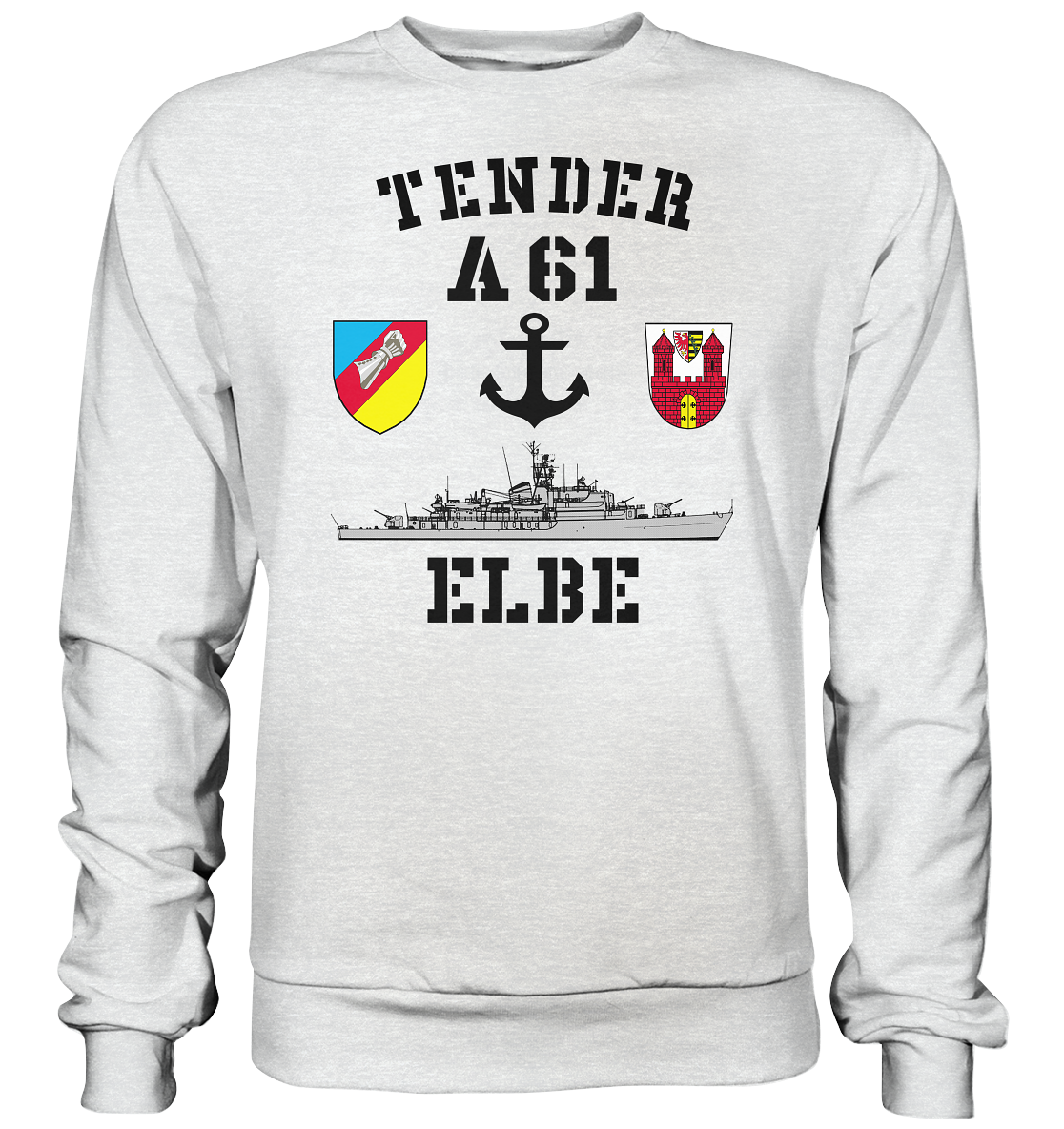 Tender A61 ELBE 2.SG ANKER - Premium Sweatshirt