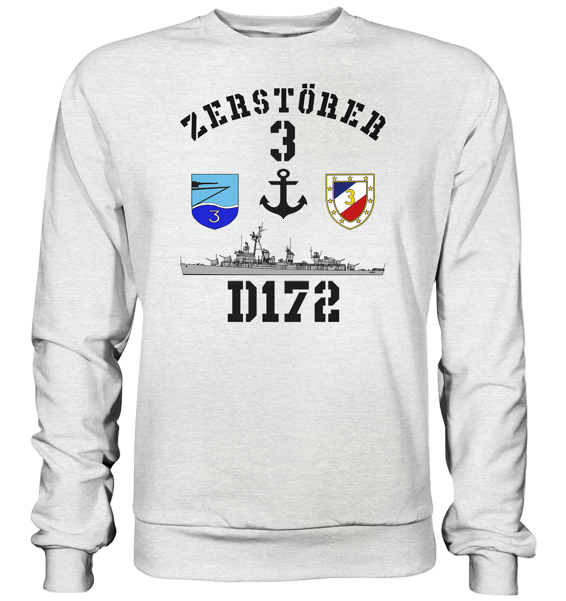 D172 ZERSTÖRER 3 Anker - Premium Sweatshirt