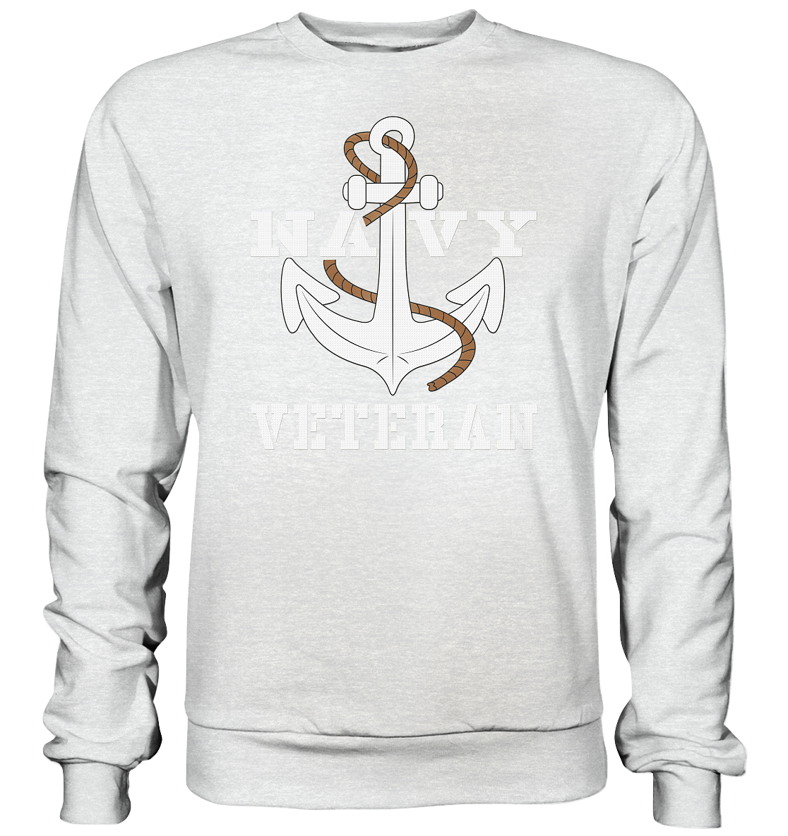 Navy Veteran Anker - Premium Sweatshirt