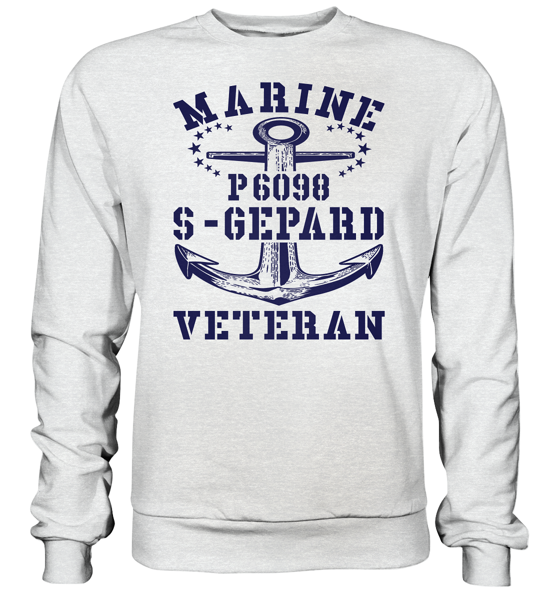 P6098 S-GEPARD Marine Veteran - Premium Sweatshirt