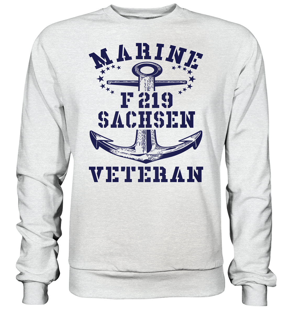 Fregatte F219 SACHSEN Marine Veteran - Premium Sweatshirt