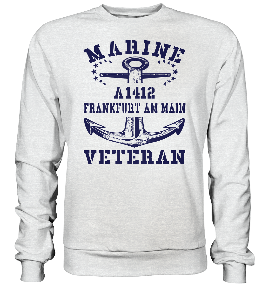 EGV A1412 FRANKFURT AM MAIN Marine Veteran - Premium Sweatshirt