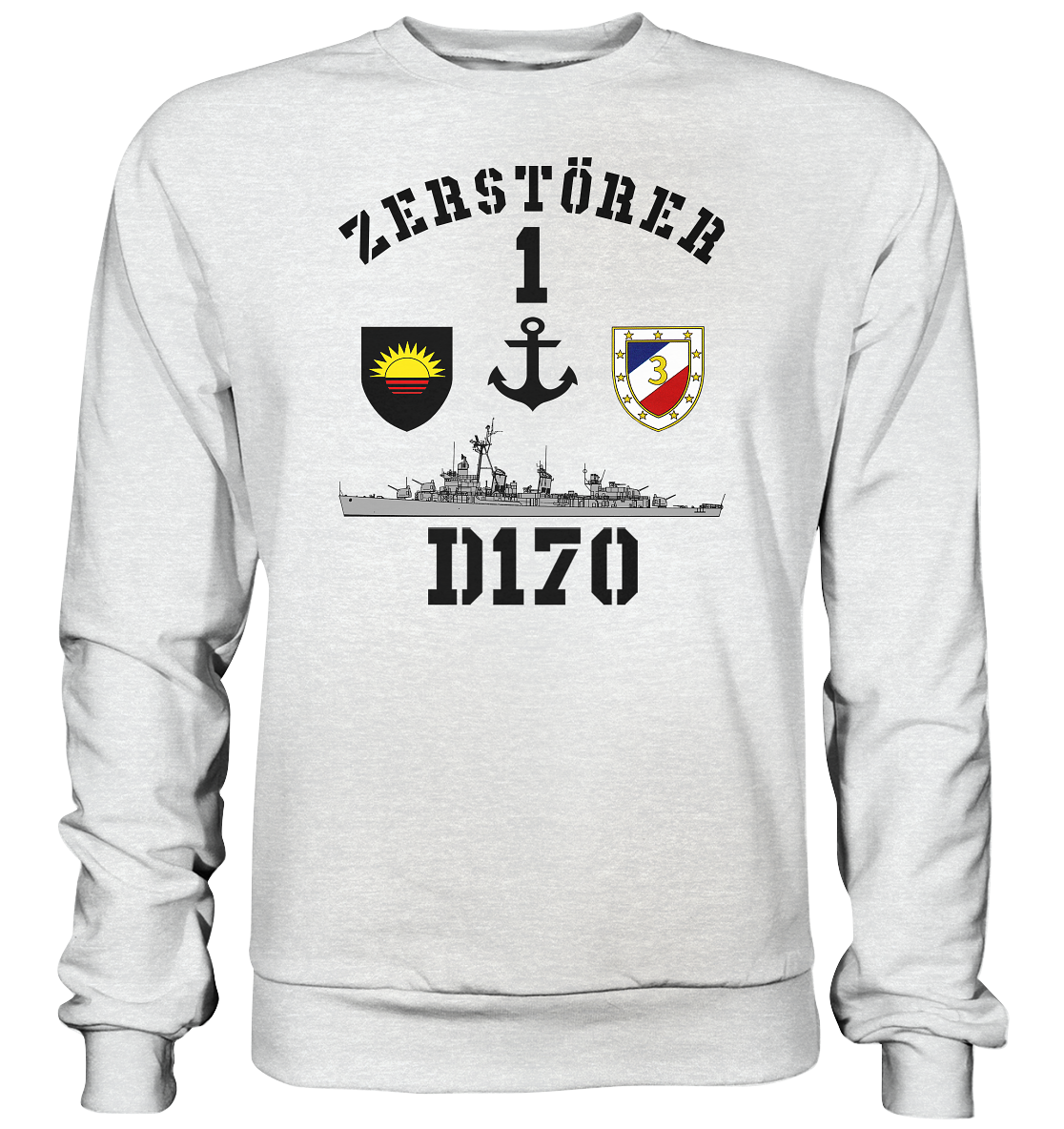 D170 ZERSTÖRER 1 Anker - Premium Sweatshirt