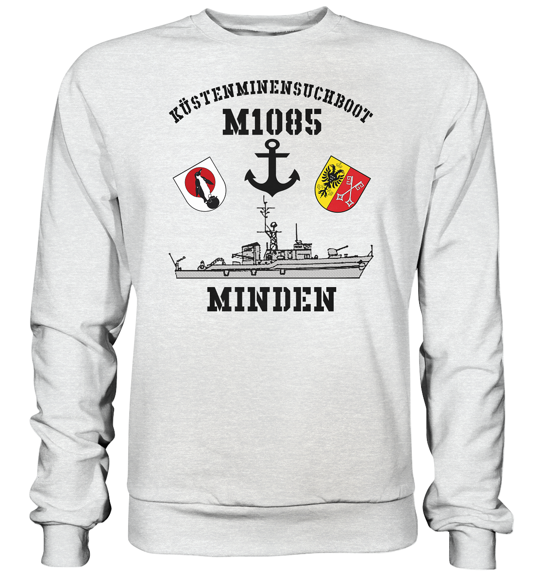 KM-Boot M1085 MINDEN Anker - Premium Sweatshirt