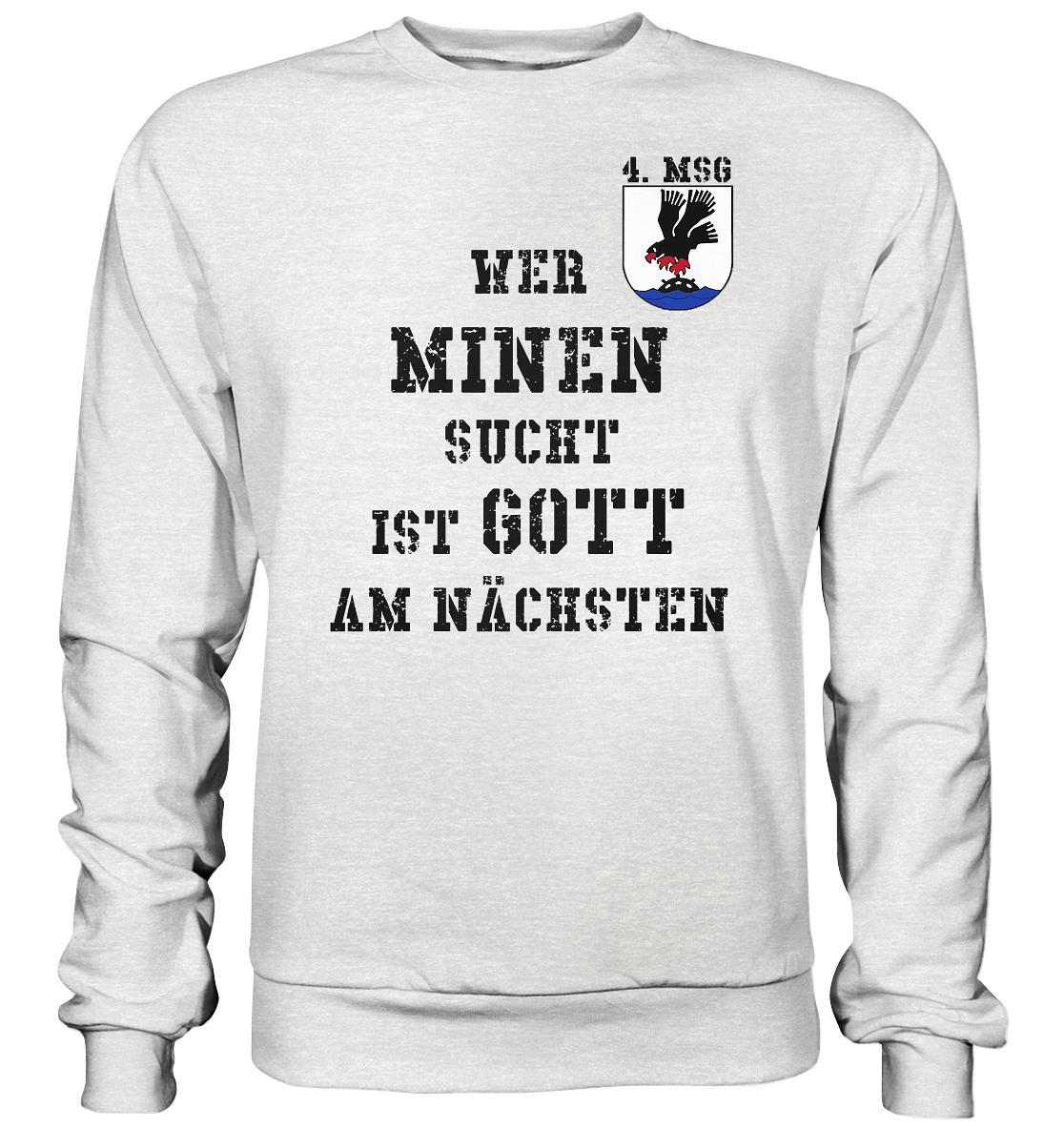 4. Minensuchgeschwader - Premium Sweatshirt