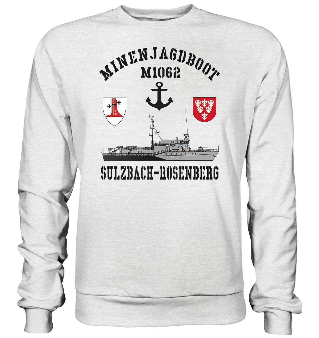 Mij.-Boot M1062 SULZBACH-ROSENBERG Anker 1.MSG - Premium Sweatshirt