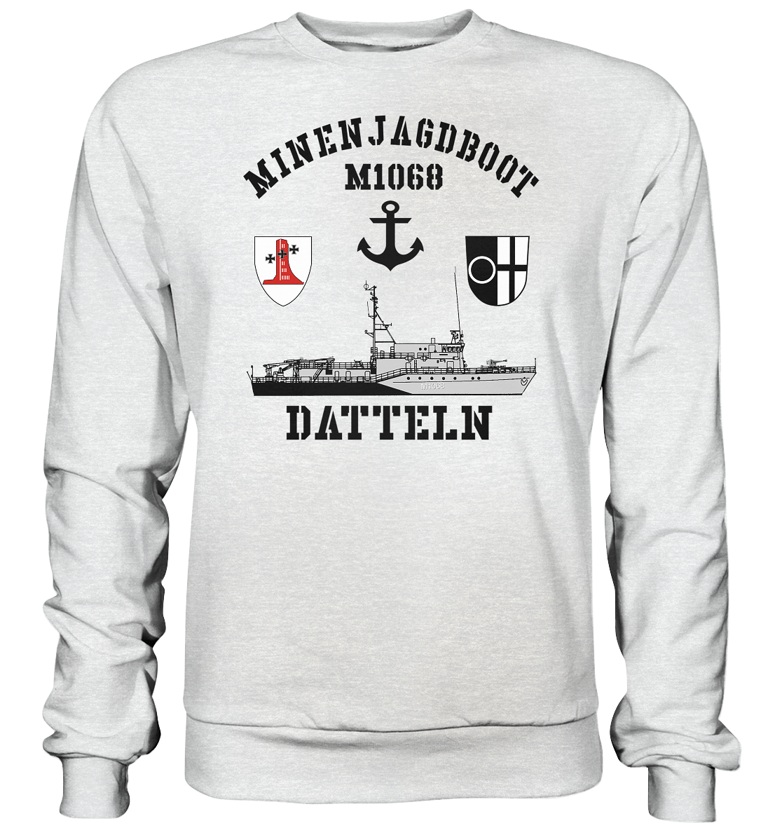 Mij.-Boot M1068 DATTELN Anker 1.MSG - Premium Sweatshirt