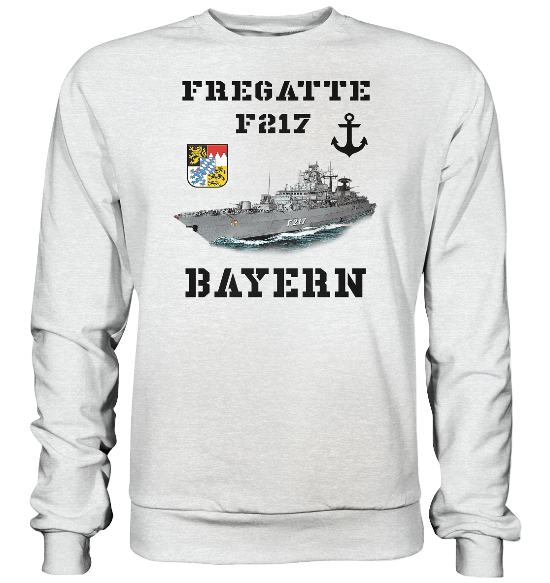 F217 Fregatte BAYERN - Premium Sweatshirt